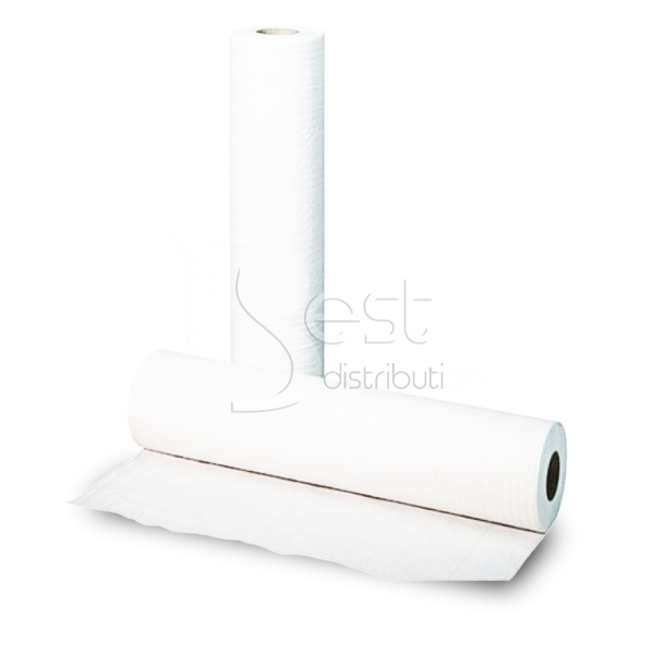 Rolă hârtie tip cearceaf, ALB