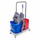 Carucior curatenie cu 2 galeti