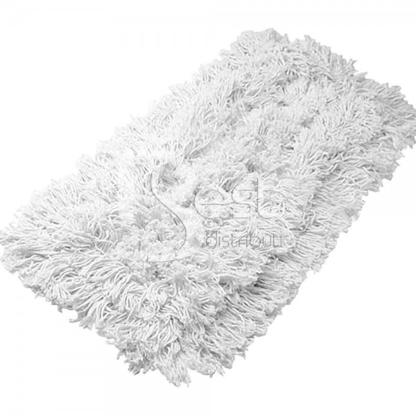 Rezerva mop plat din bumbac cu buzunare 40 cm