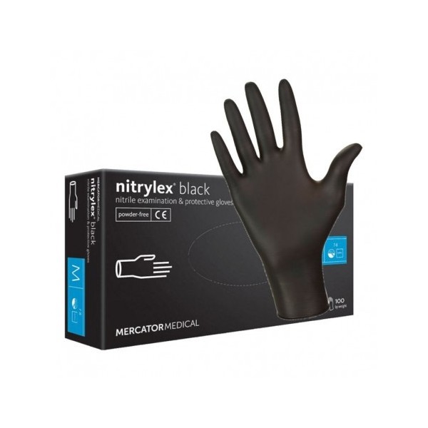 Manusi nitril black S, M, L